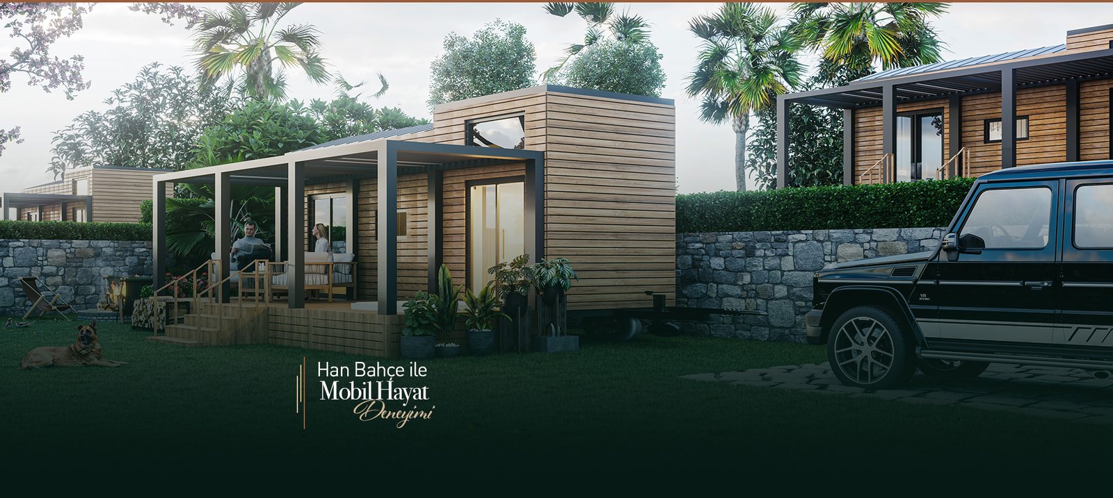  Han Bahçe Akmeşe - Tiny House Köyü