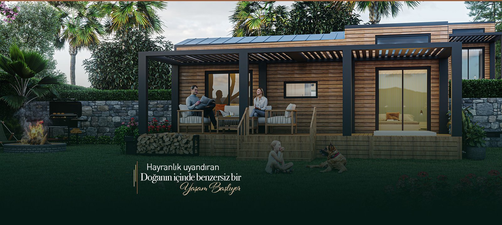  Han Bahçe Akmeşe - Tiny House Köyü